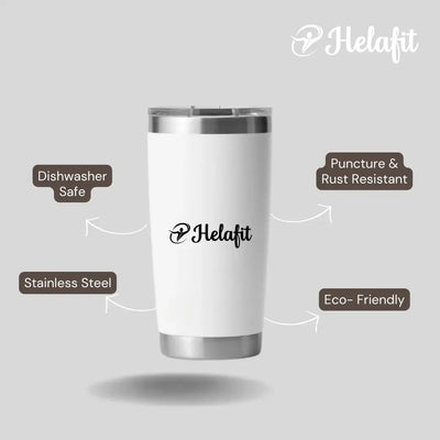 Helafit Stainless Steel Stackable Cup With Slider Lid 30 oz.