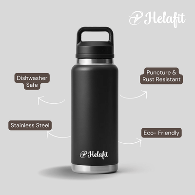 Helafit Stainless Steel Stackable Cup With Chug Cap 27 oz.